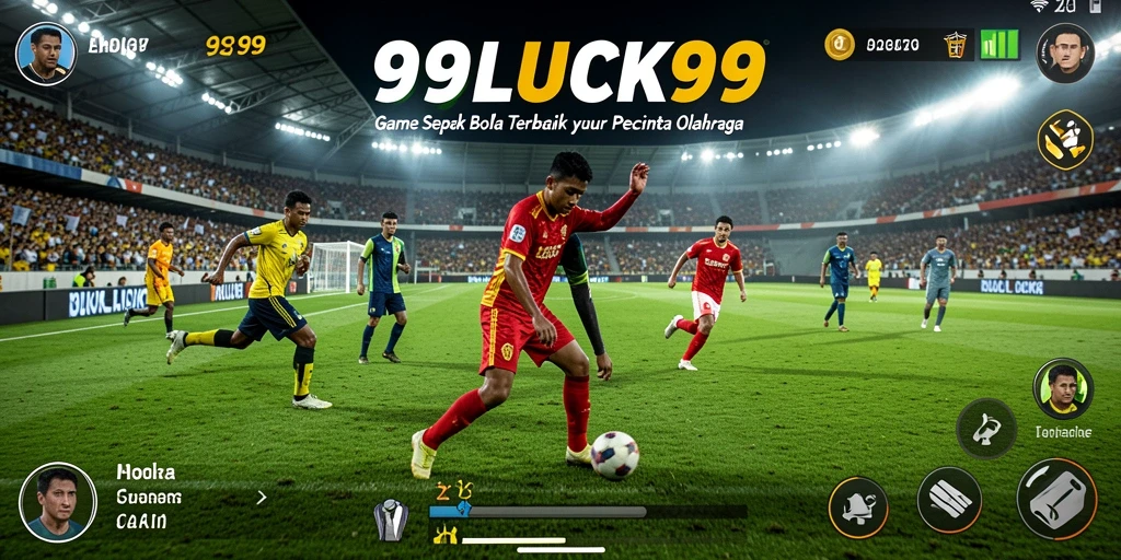 Screenshot gameplay <strong>99LUCK99</strong>, menunjukkan aksi mendebarkan di lapangan.