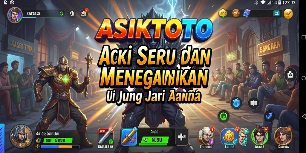 Tampilan gameplay seru dari ASIKTOTO yang penuh aksi.