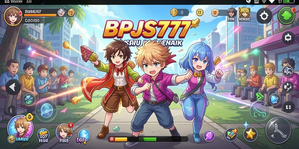 Gameplay seru dengan karakter anime ikonik di BPJS777.