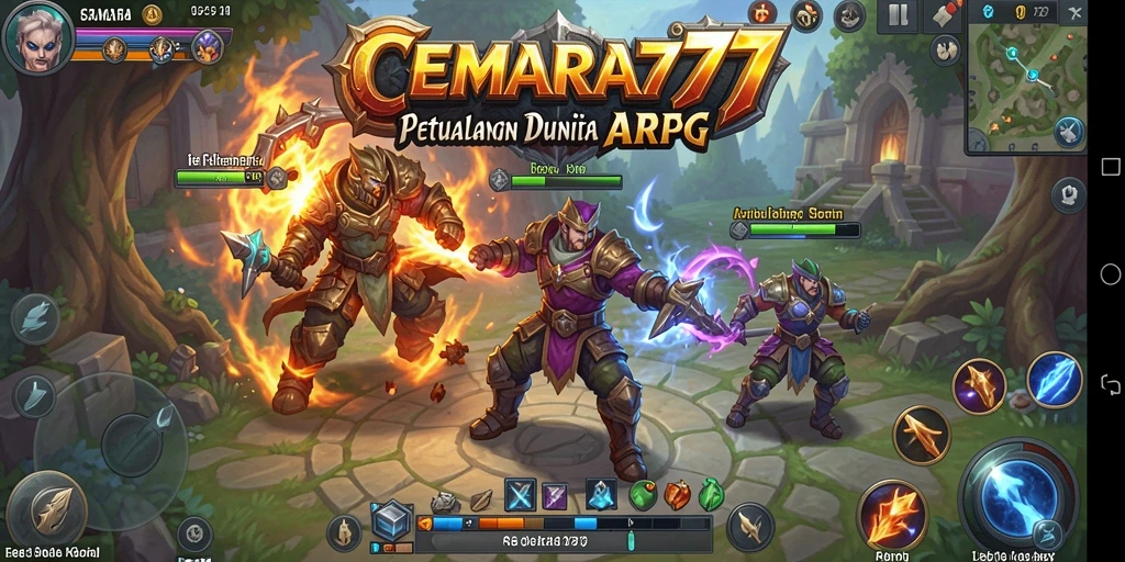 Tampilan gameplay CEMARA777 yang menegangkan dan mendebarkan.