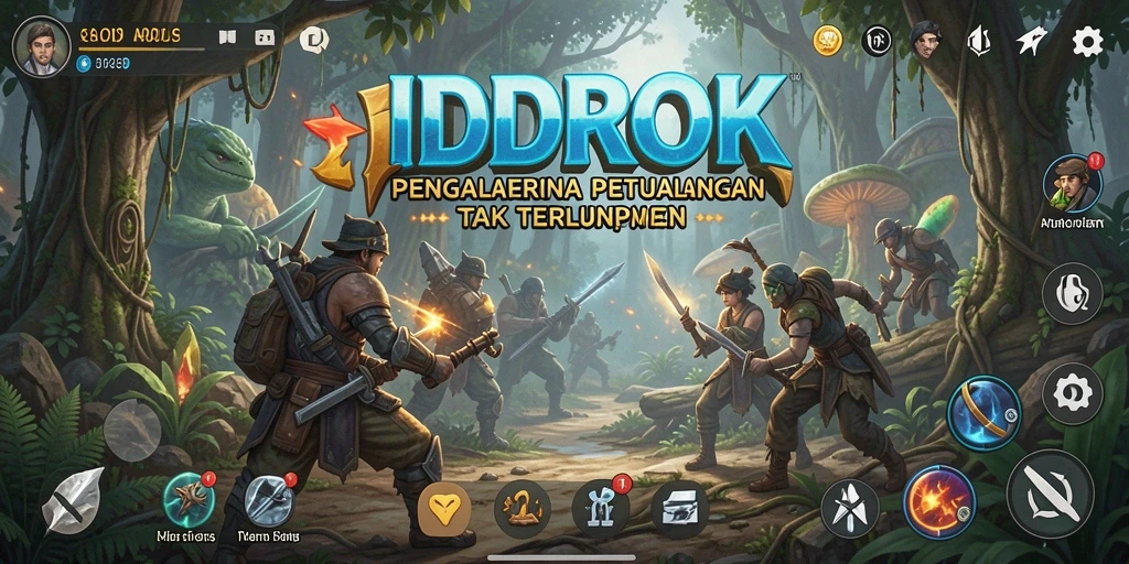 Tampilan gameplay IDROK yang menegangkan dan mendebarkan.