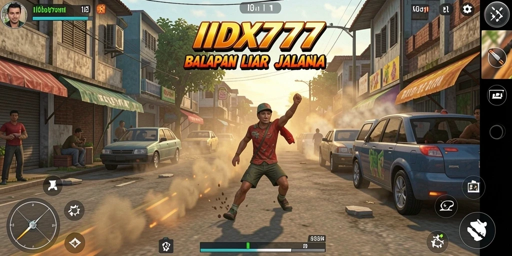 Tampilan gameplay IDX777 yang mendebarkan dan realistis.