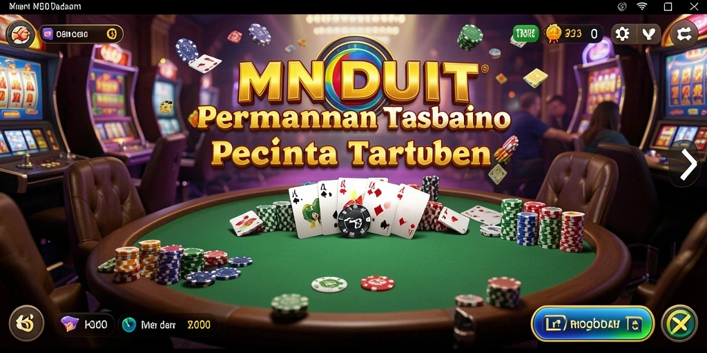 Gameplay seru dengan berbagai pilihan permainan Kasino.