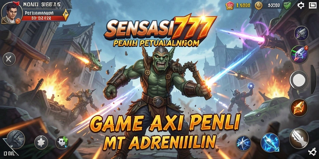 Tampilan gameplay SENSASI777 yang mendebarkan dan penuh aksi.