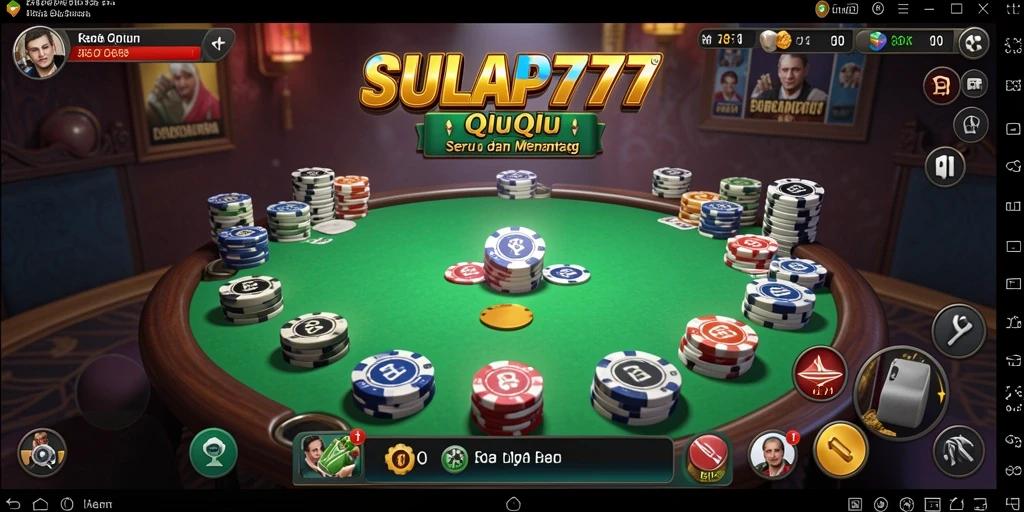Screenshot gameplay QiuQiu yang menarik dan seru.