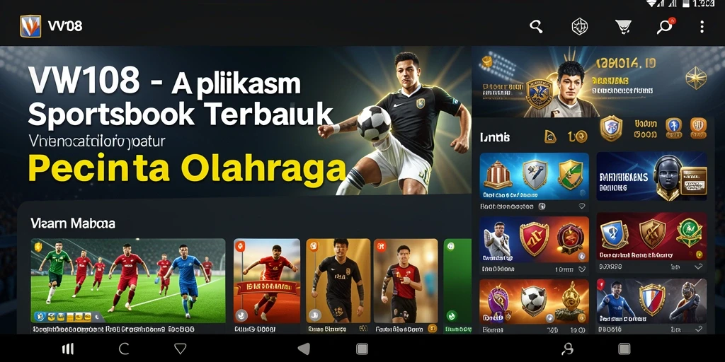 Tampilan gameplay menarik dari aplikasi Sportsbook VW108.